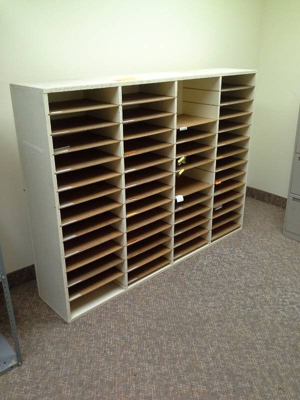 (2) Wooden Shelving