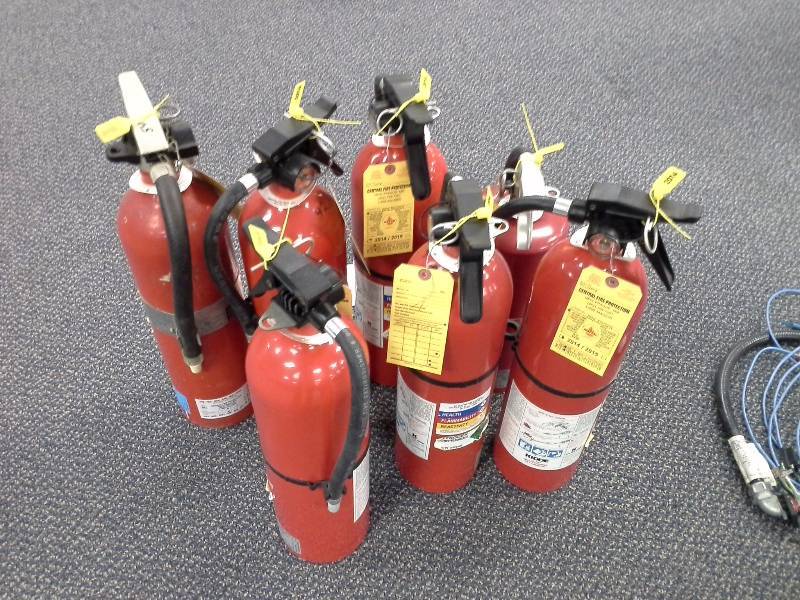 (7) Fire Extinguisher Lot