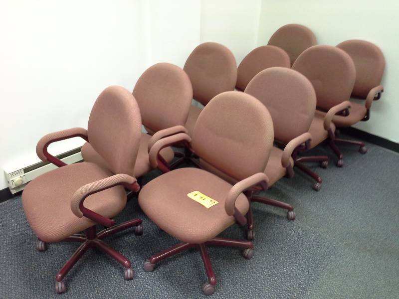 (9) Office Chairs