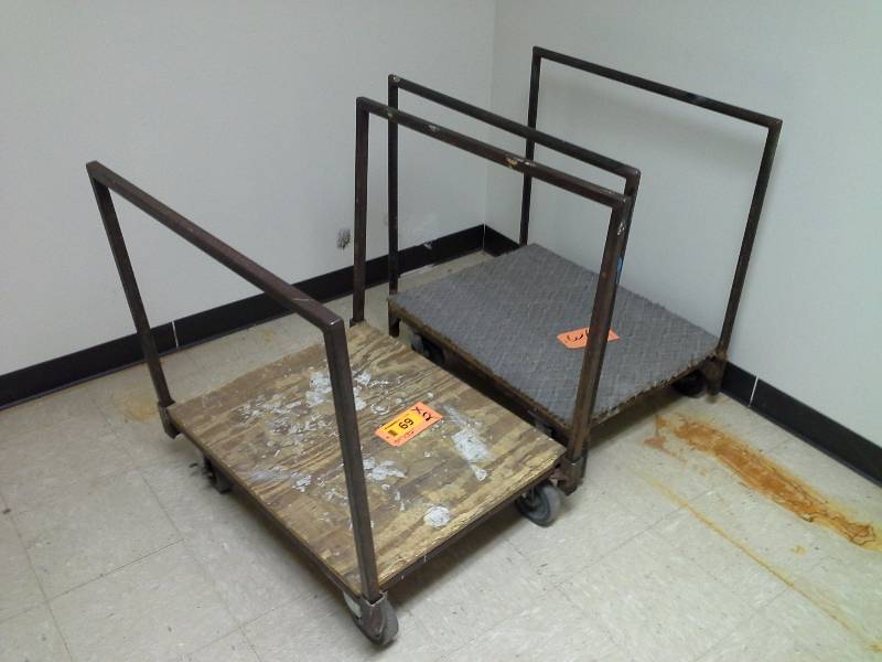 (2) Table Carts