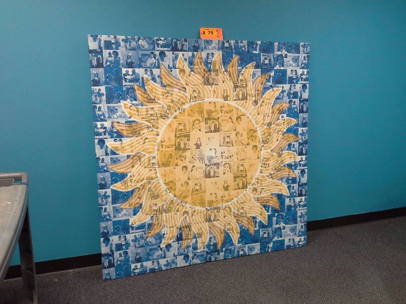 Large Graphic Art Piece