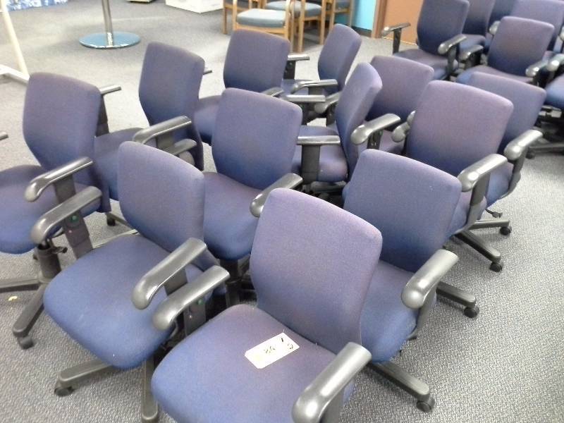(12) Office Chairs