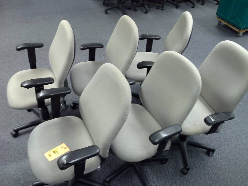 (6) Office Chairs