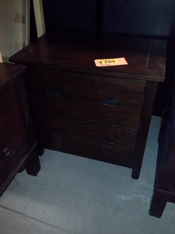 Wooden File Cabinet