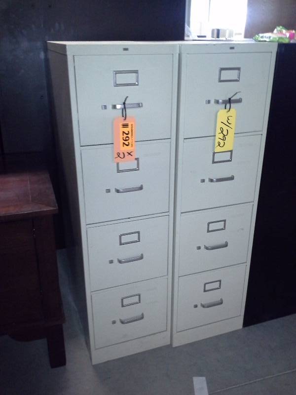 (2) File Cabinets