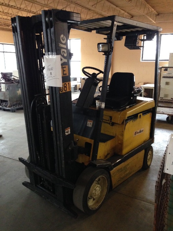 Yale 48v electric forklift