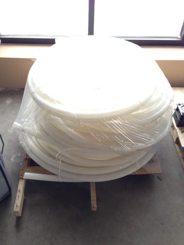 Lot of plastic tubing