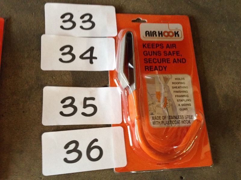 Lot of 5 Air Hooks