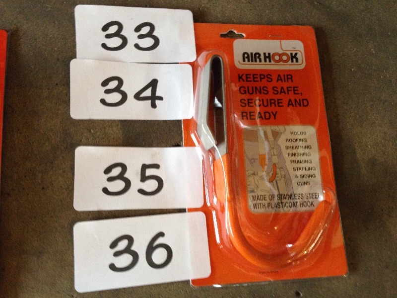 Lot of 5 Air Hooks