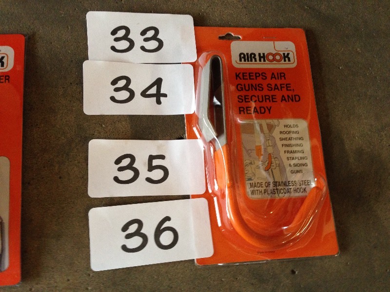 Lot of 5 Air Hooks