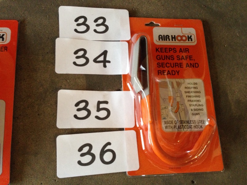 Lot of 5 Air Hooks