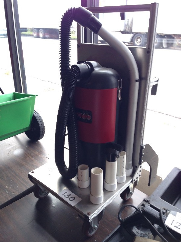 Sanitaire vacuum cart