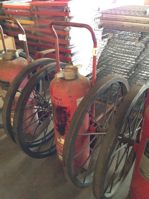 Antique fire extinguisher