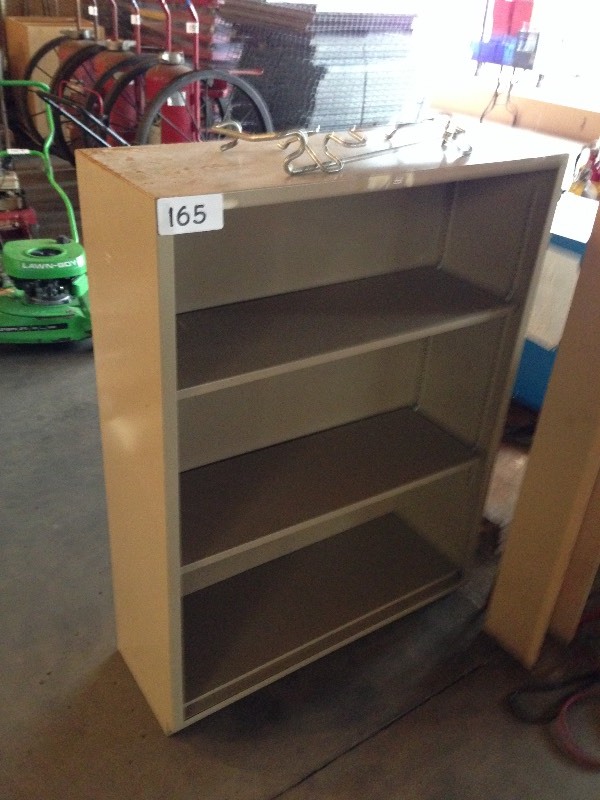 Metal shelf