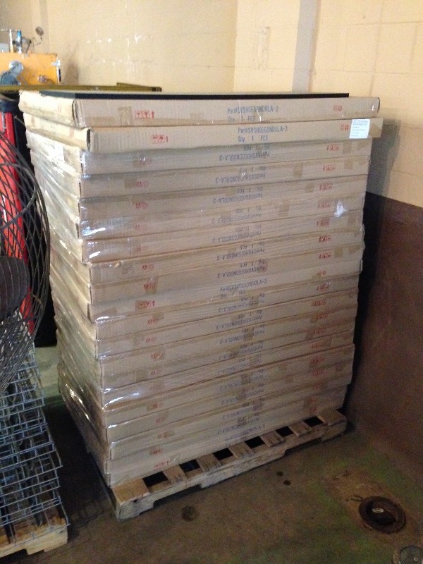 Pallet lot of display units