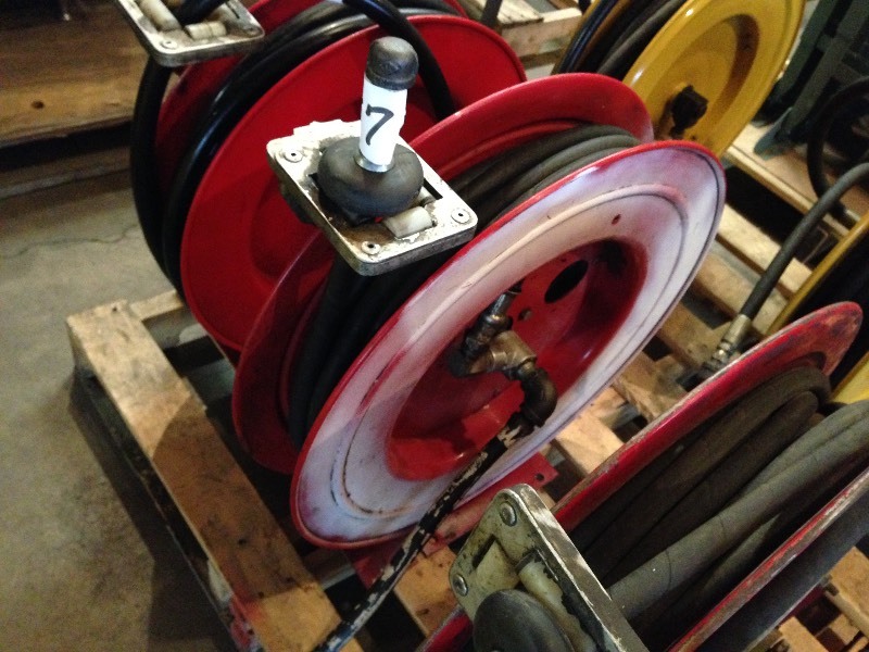 Duro hydraulic hose reel