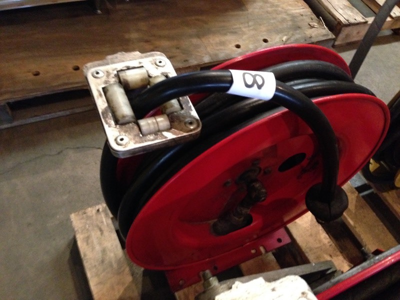 Duro hydraulic hose reel