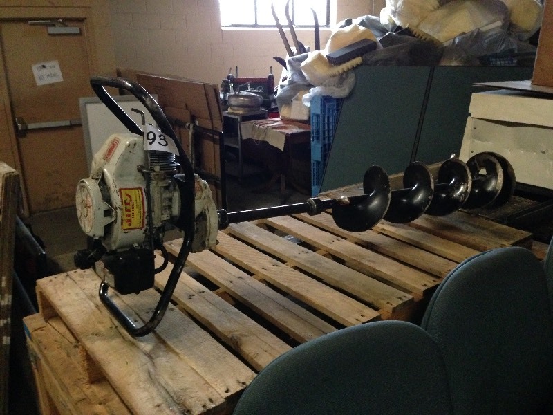 Jiffy ice auger