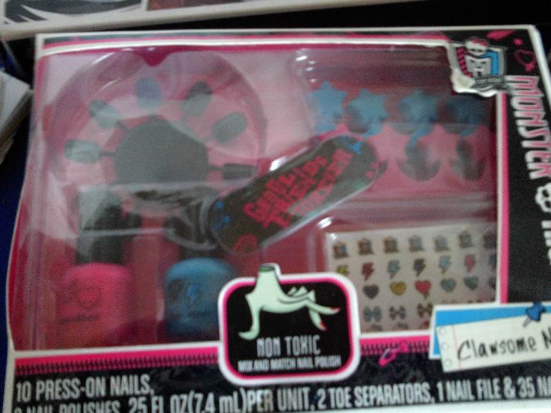 monster high nail kits