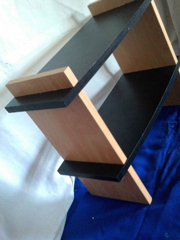 2 tier wall shelf