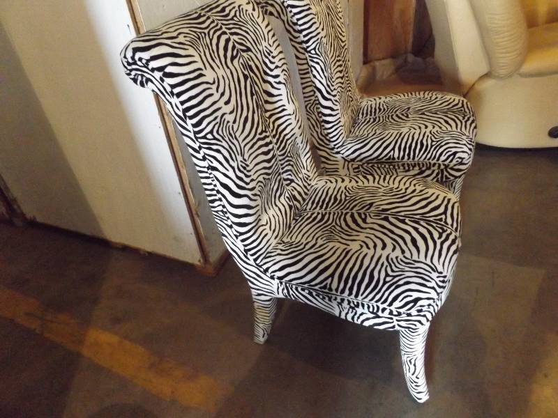 2 Zebra Chairs