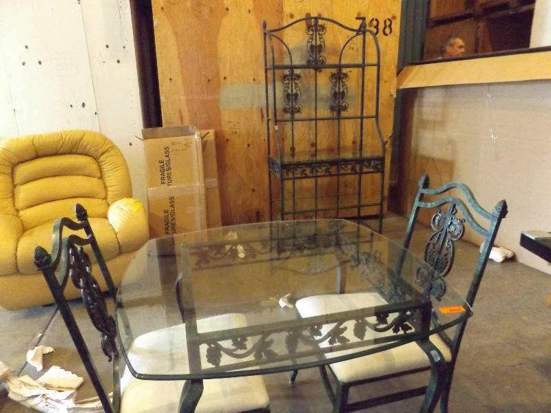 2 Rod Iron Chairs