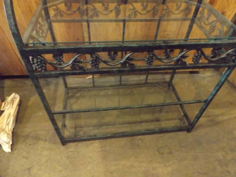 Rod Iron Bakers Rack