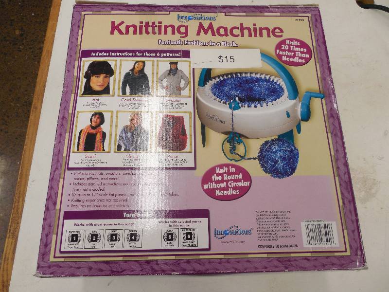 lot 30 image: INNOVATIONS KNITTING MACHINE