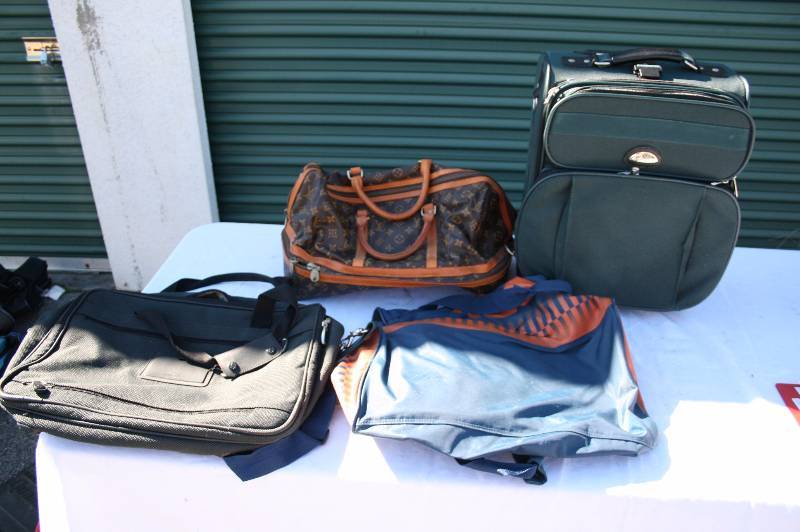 Authentic Louis Vuitton Carry on bag and miscellaneous luggage