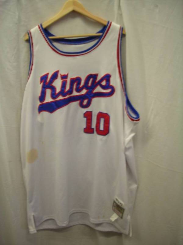 Hardwood Classics L A Kings # 10 Archibald Basket Ball Jersey