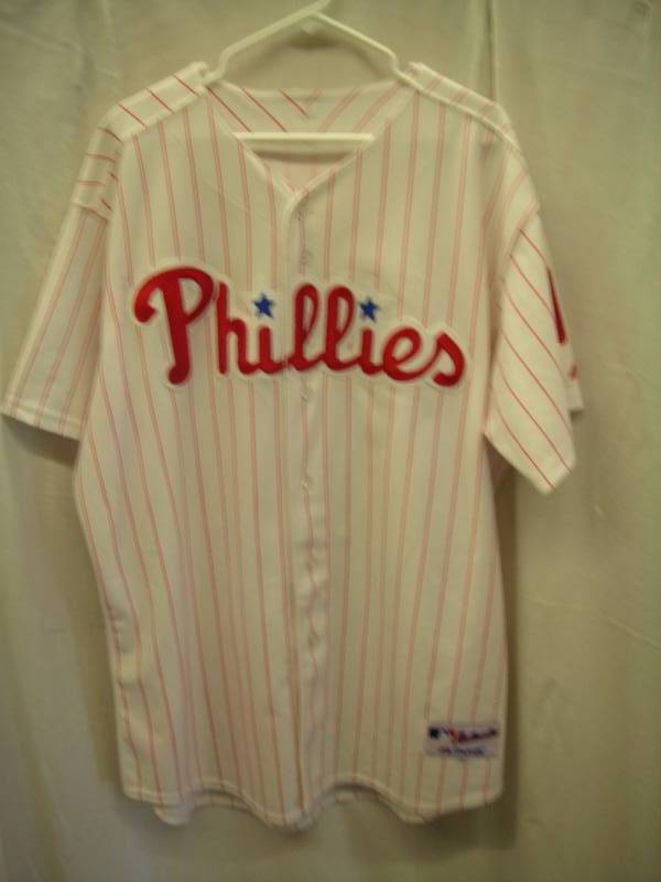 Authentic Baseball Jersey Philldelphia Phillies # 45 Bam-Bam LXL