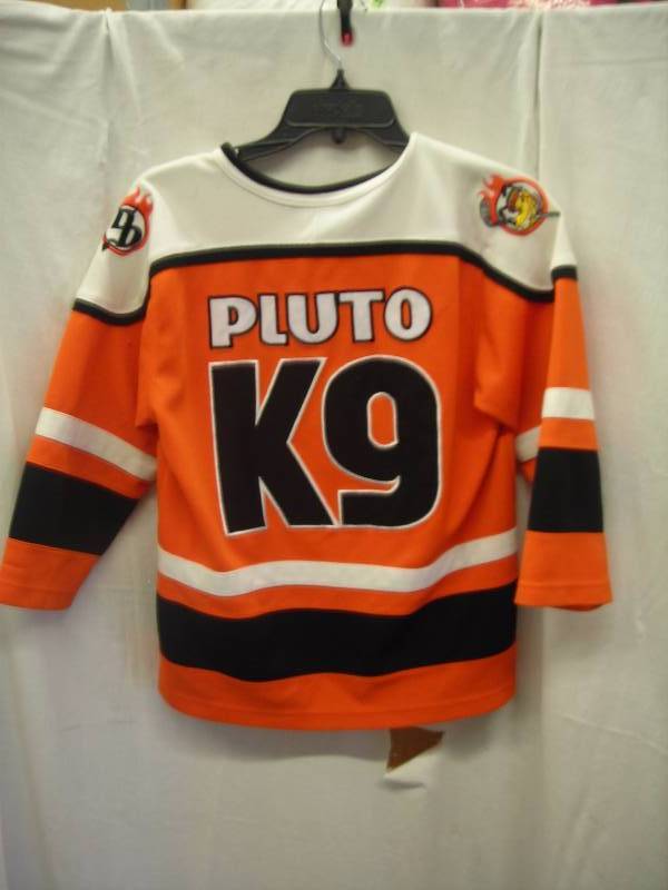 Disney Hockey Jersey #K9 Pluto Size Youth Large