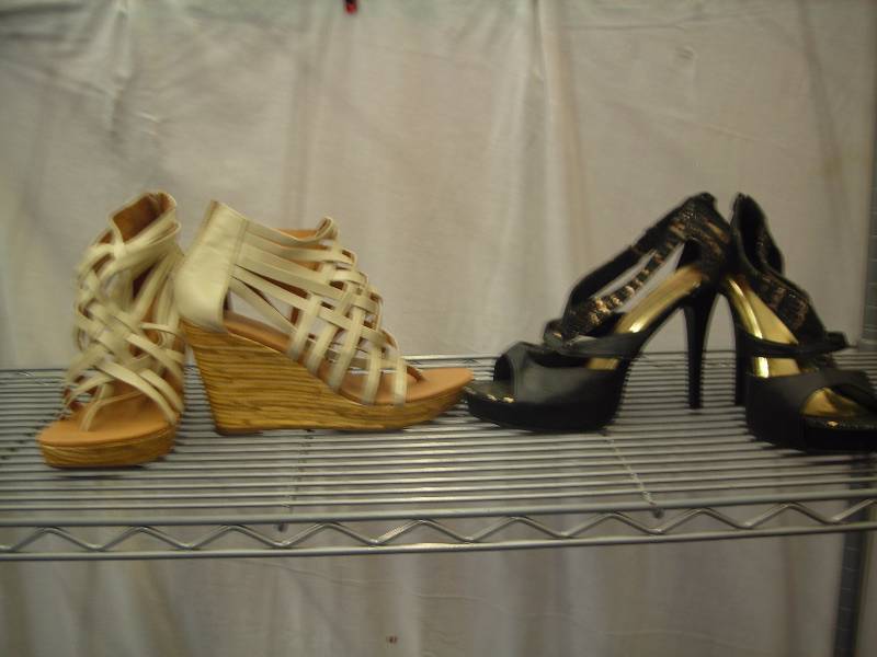 Pair Wedges & Pair Of High Heels size 9