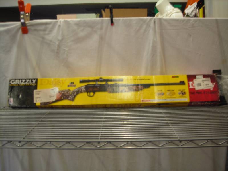 Daisey Grizzly Single Pump Air rifle With Csope
