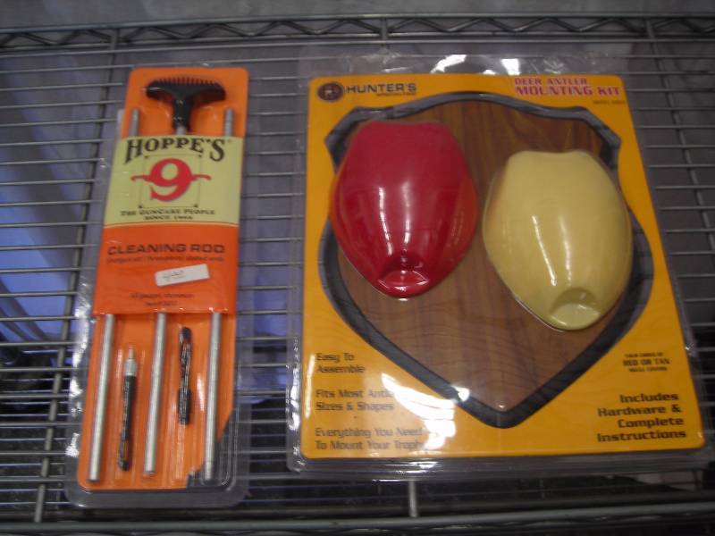 Hopps Gun Cleaning Rod & Deer Antler Mounting Kit
