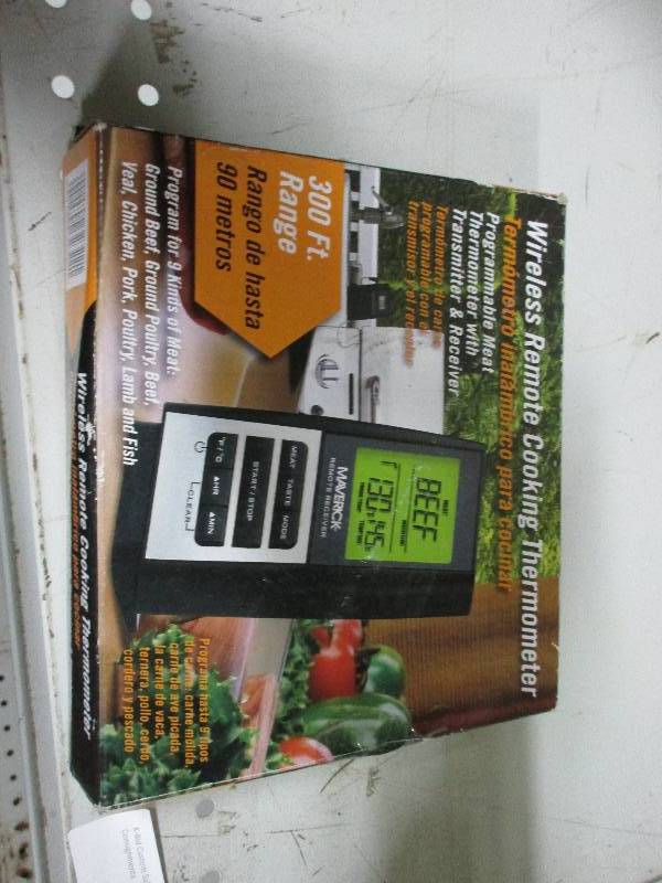 Wireless cooking thermometer