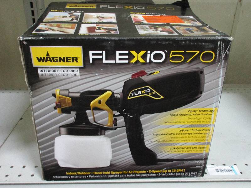 Flexio 570 paint gun