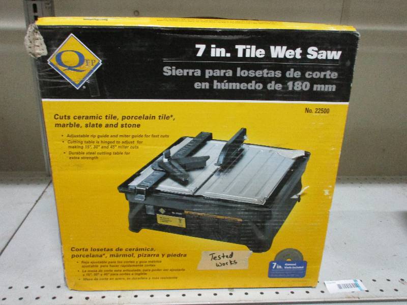 tile saw