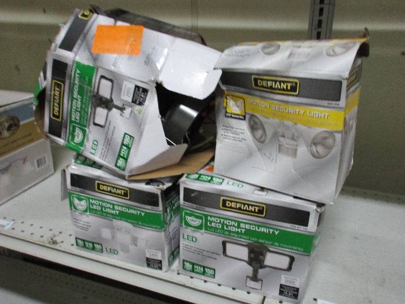 4 Security Lights