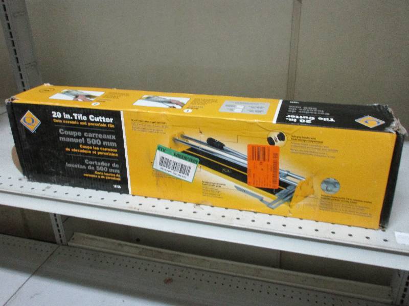 20 in tile cutter