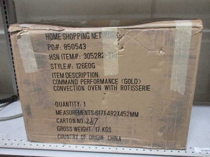 Command Performance toaster oven