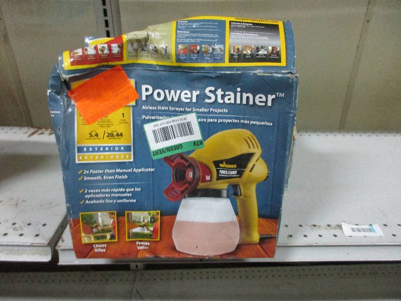 2 Power stainers