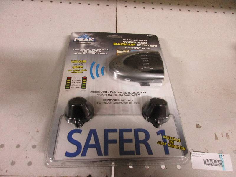 Backup alarm