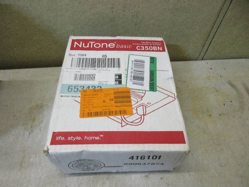 Nutone fan motor