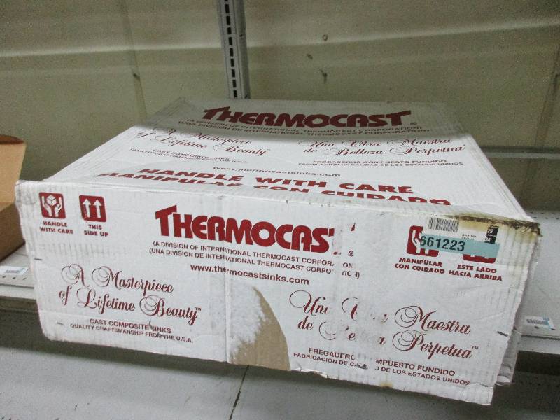 Thermocast sink