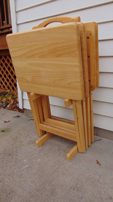 TV Table Trays with stand