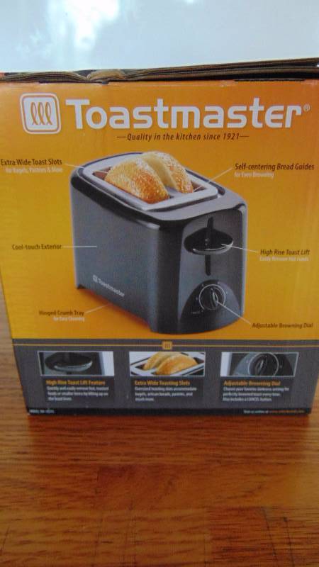 Toastmaster 2 slice toaster