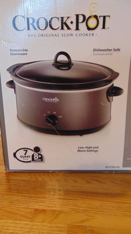 Crock Pot 7 Quart Slow Cooker