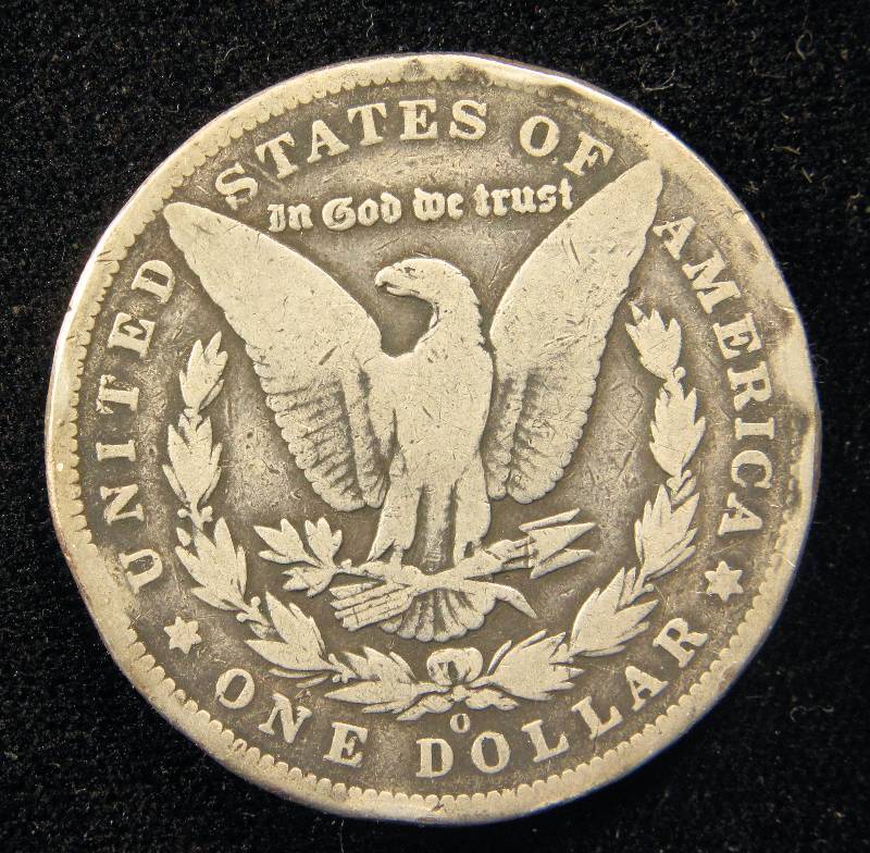 1895 O MORGAN SILVER DOLLAR SEMI KEY DATE