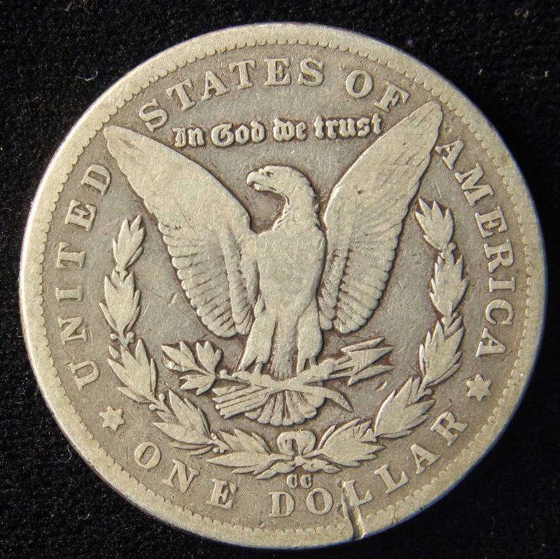 1890 CC CARSON CITY MORGAN SILVER DOLLAR